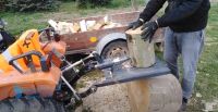 Traktor Zapfwelle Holzspalter Drillkegel Kegelspalter mit Tisch 50x50